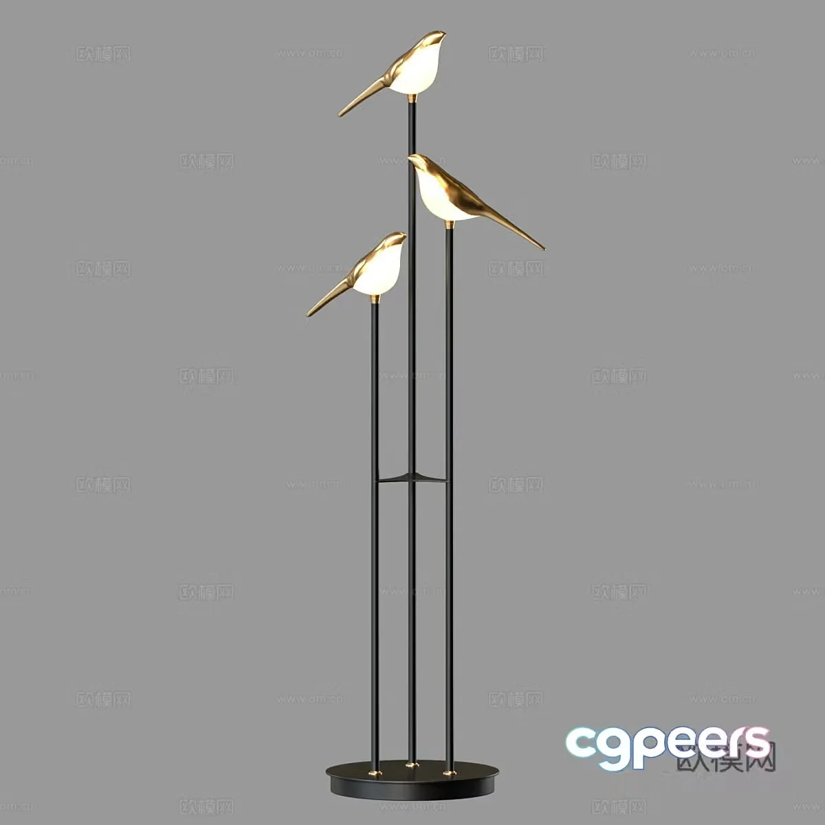 Modern simple floor lamp Floor lamp Simple floor lamp Light luxury floor lamp 3D model