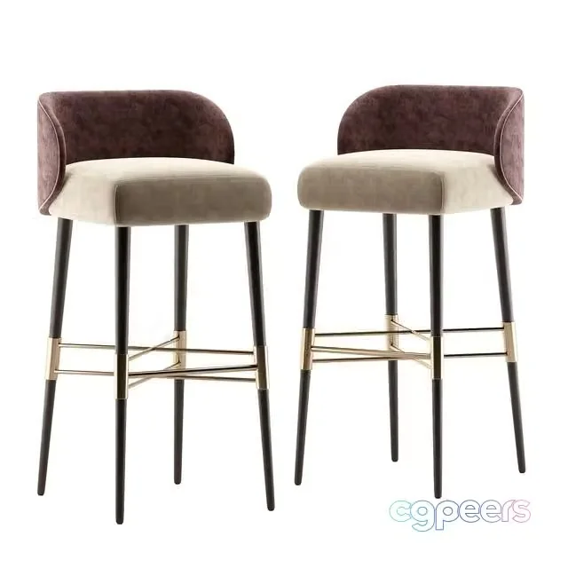 3ds Max Free – Olympia Bar Stool
