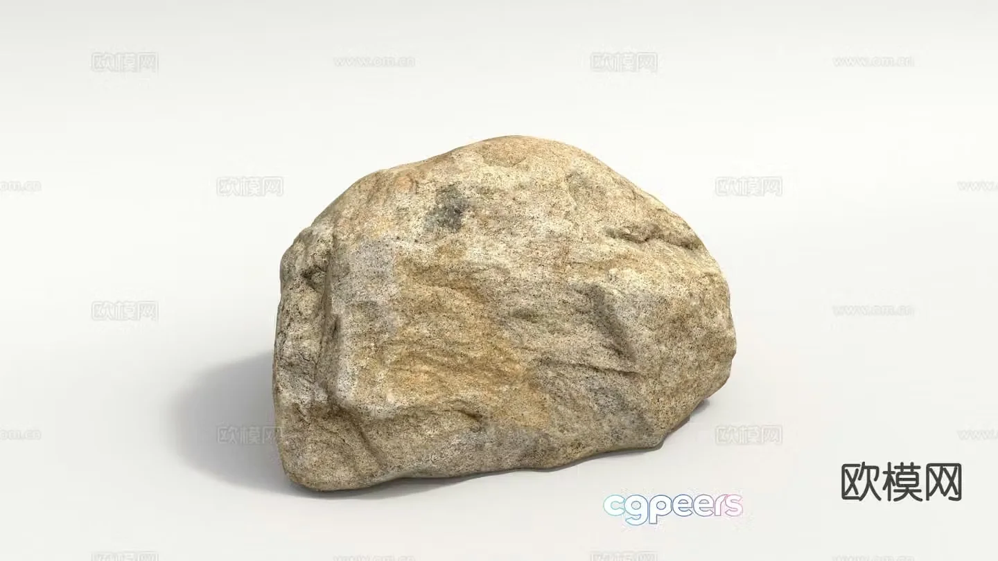 Landscape stone stone 3d model