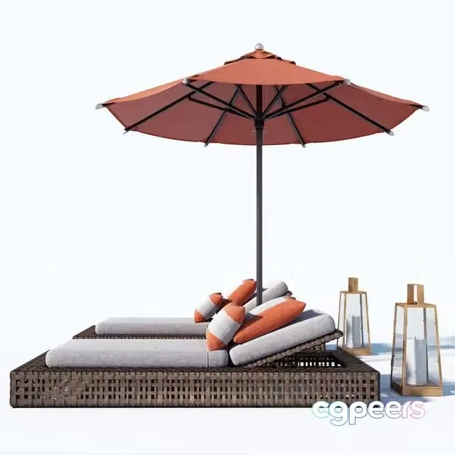 3ds Max Free – Restoration Hardware outdoor set