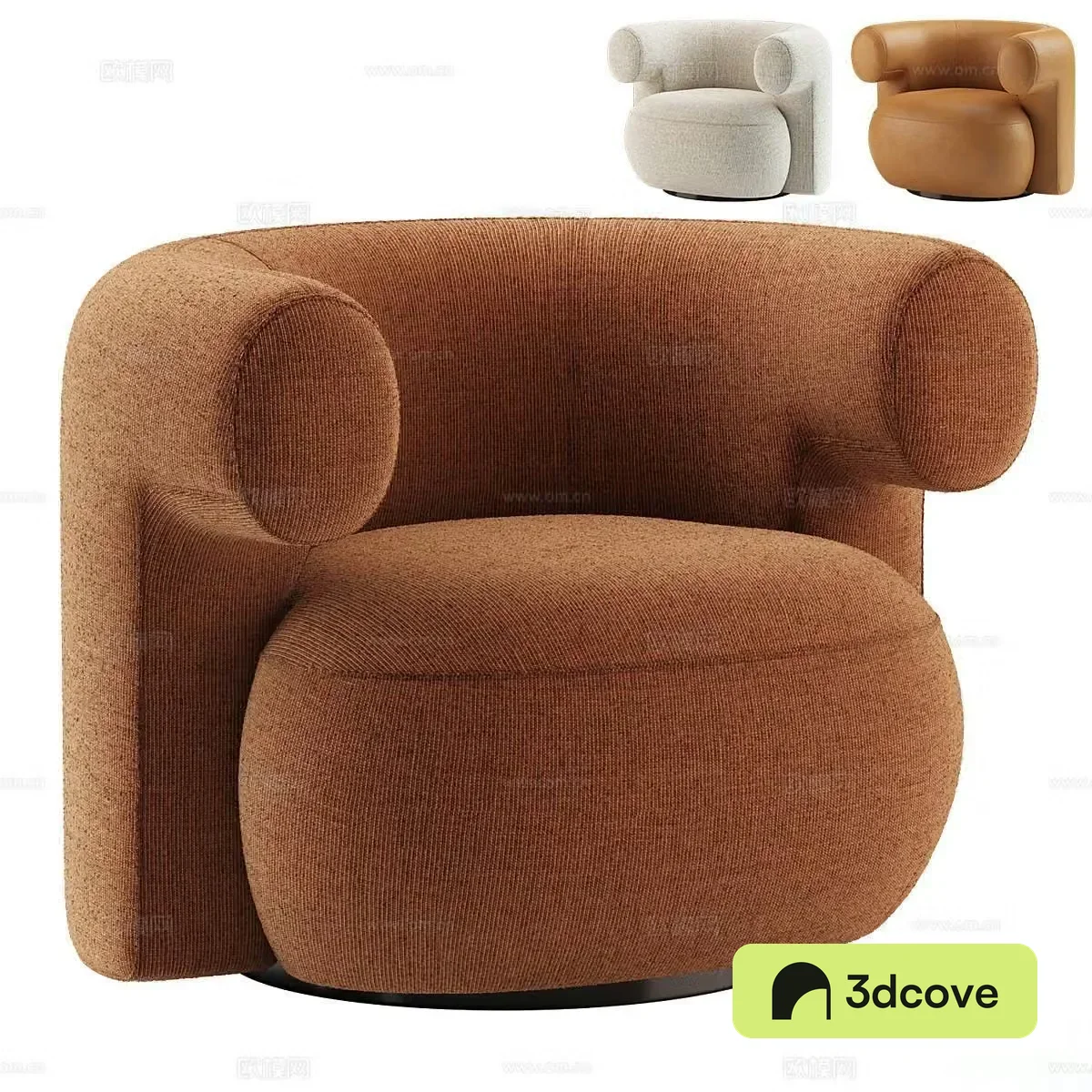 Burra modern minimalist multi-person sofa chair fabric sofa leather leisure chair