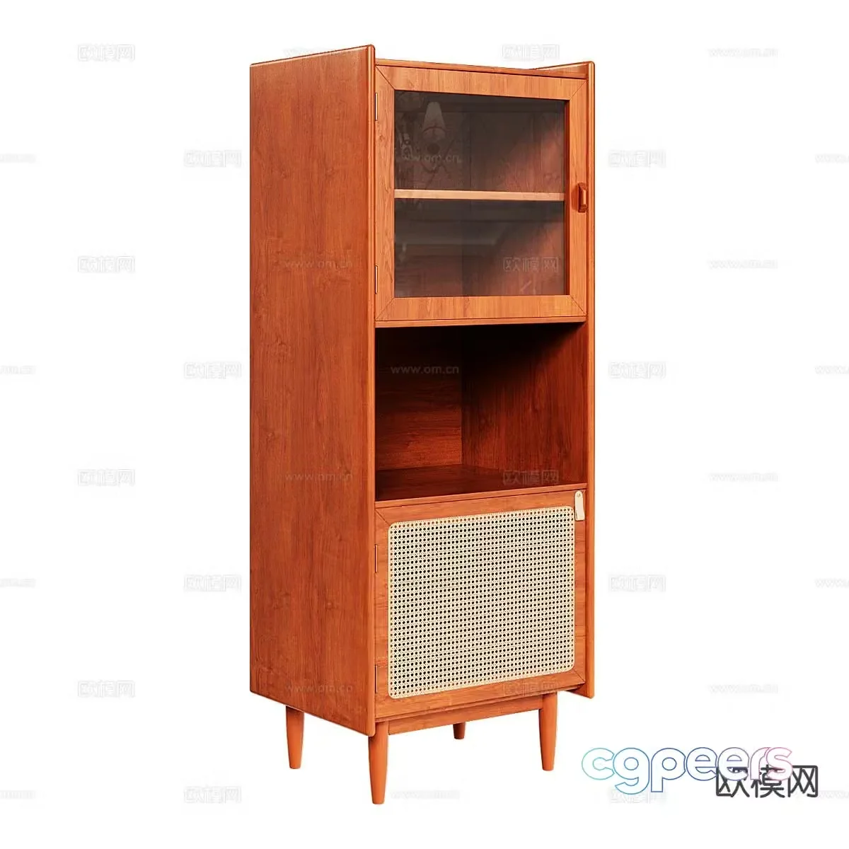 Nordic locker 3d model