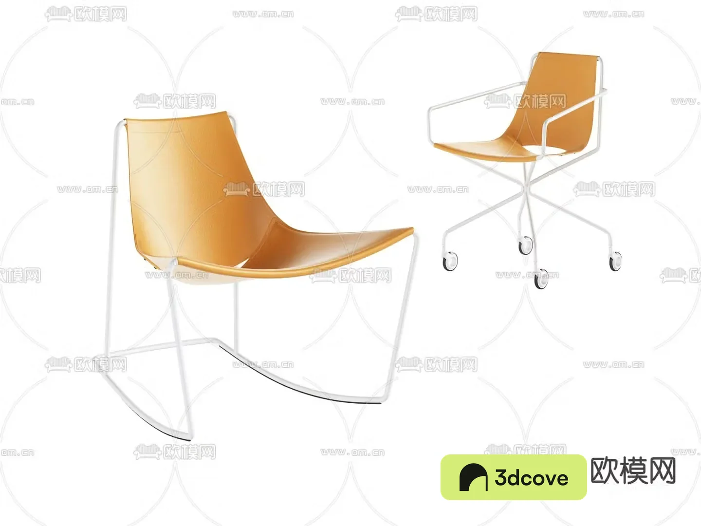 Simple chair office chair sliding wheelchair