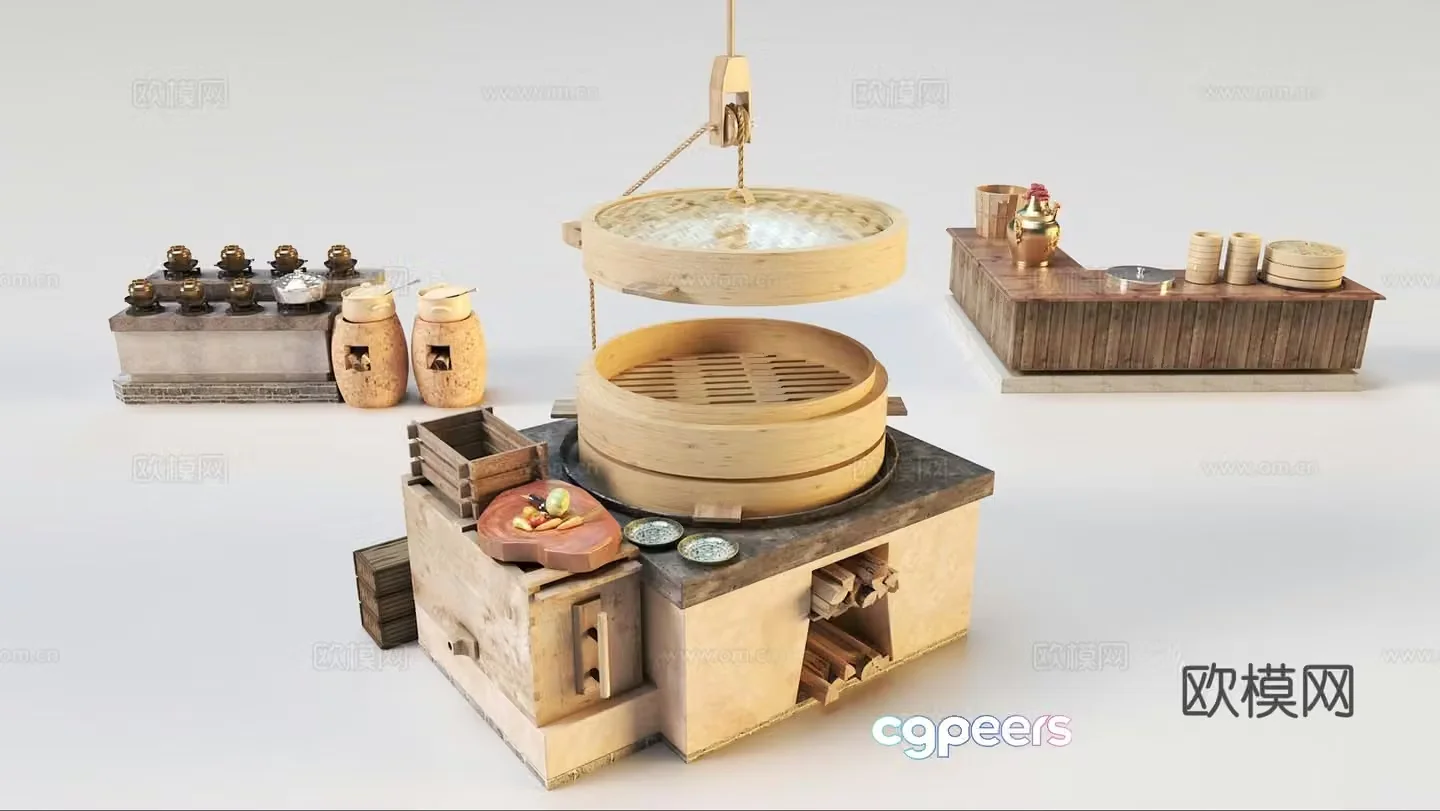 Stove stove 3d model
