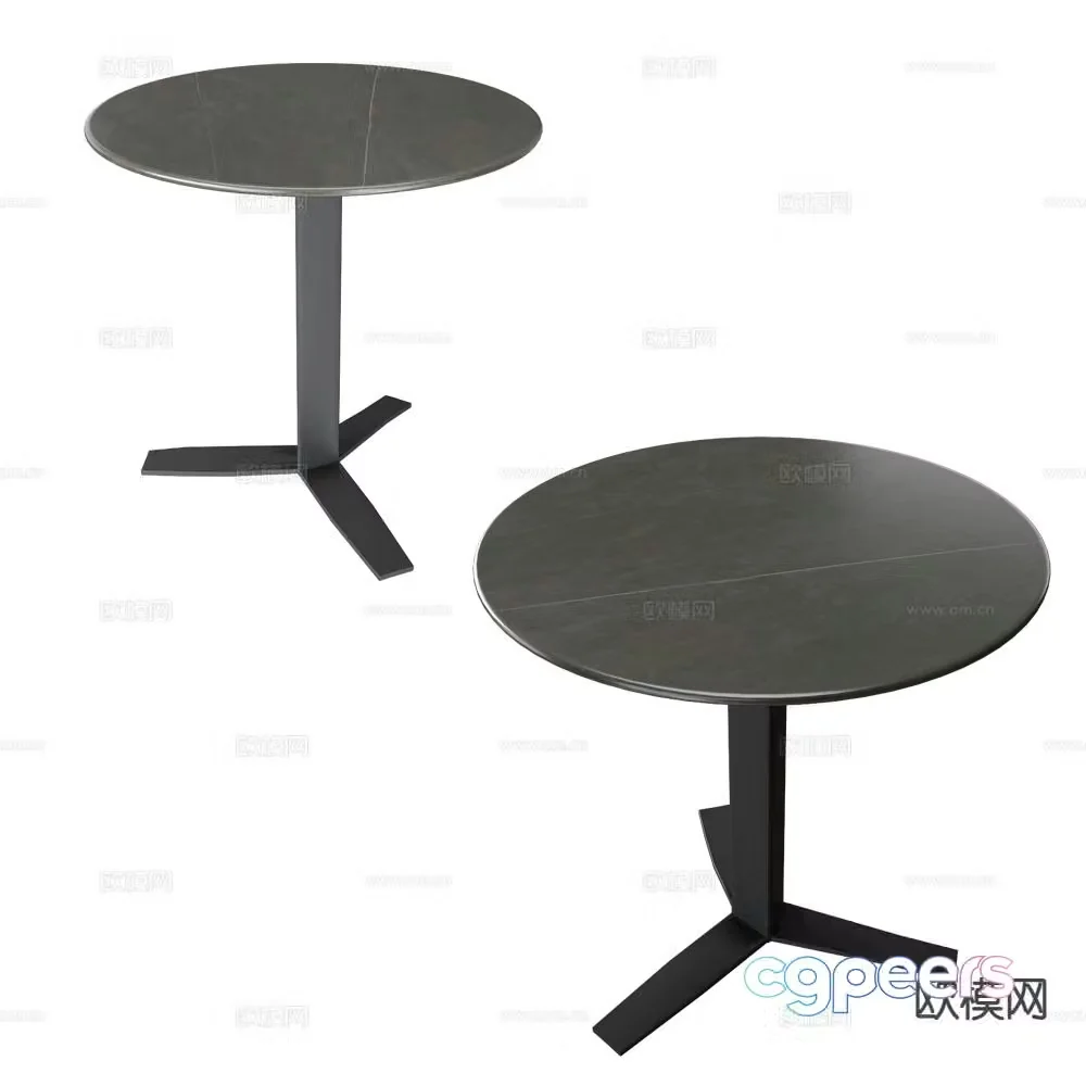 CANCIO marble dining table 3d model