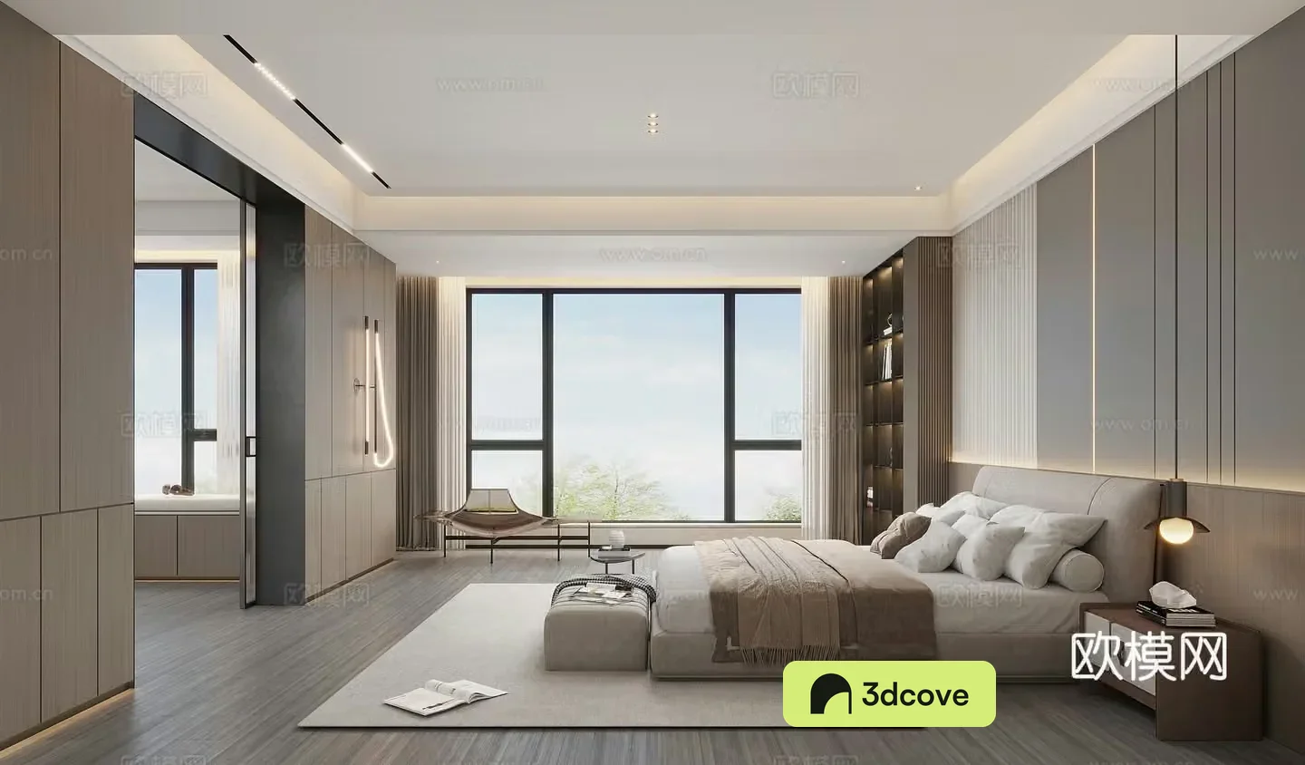 Modern bedroom