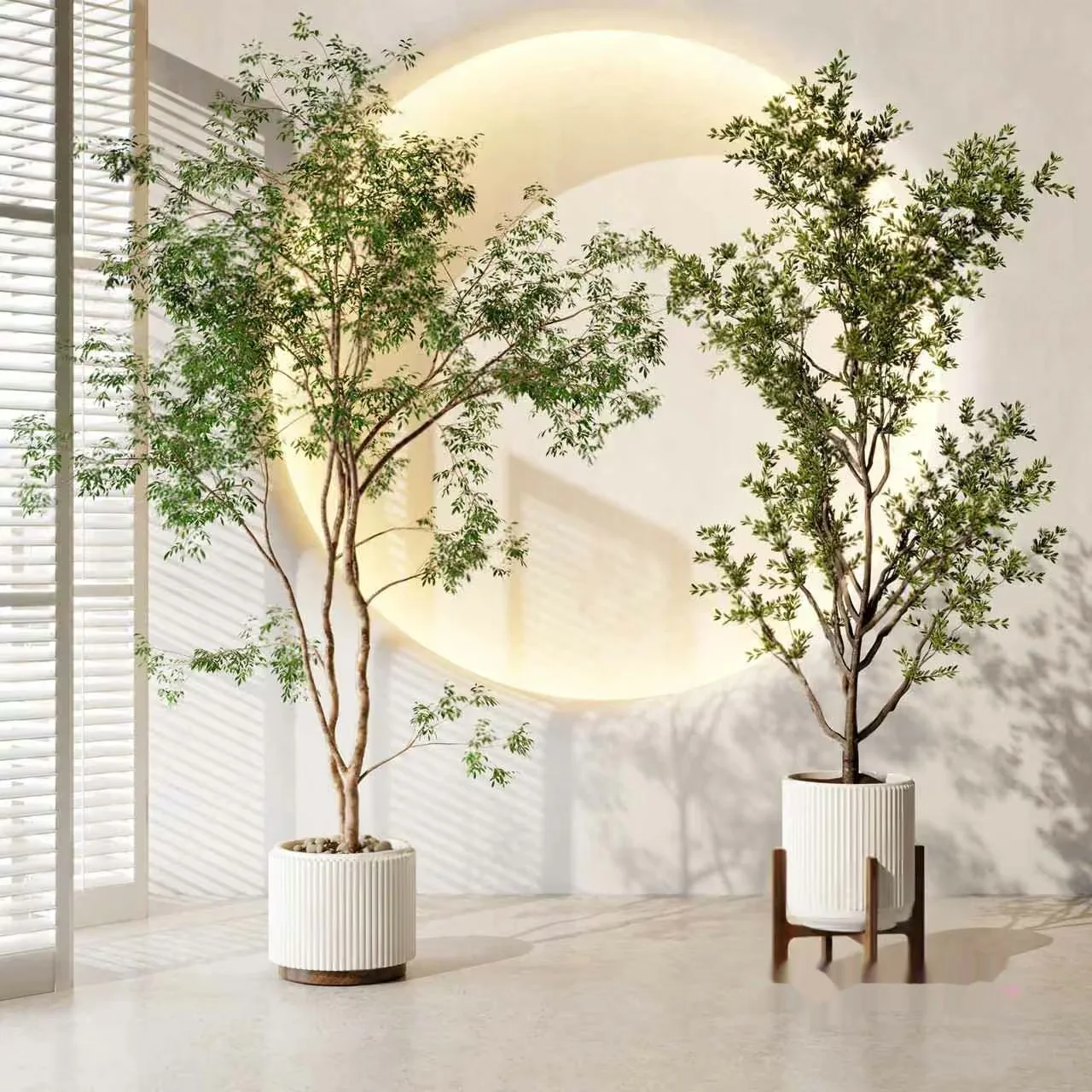 Modern Indoor Plant Display 3D Model – 3135 – VRAY Render