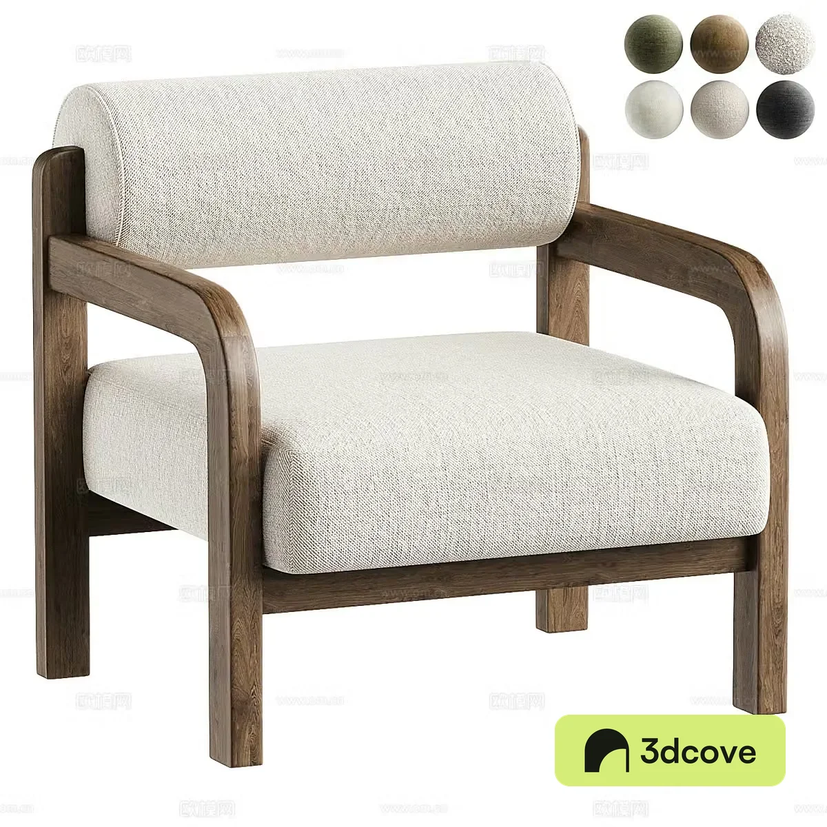 New Chinese style leisure chair armchair