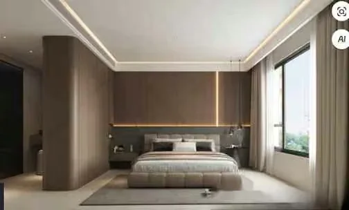 Cozy Modern Bedroom 3D Model – 14511 – VRAY Render