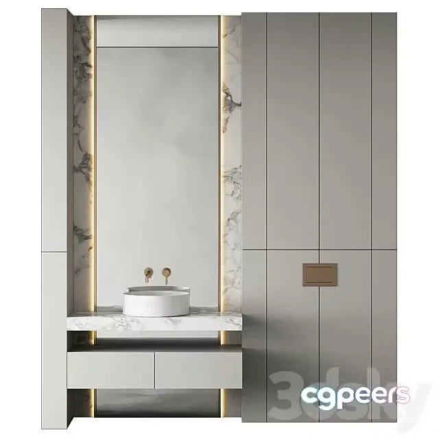 3ds Max Free – Bathroom Furniture 39