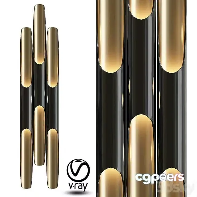 3ds Max Free – Delighfull Unique Sconce