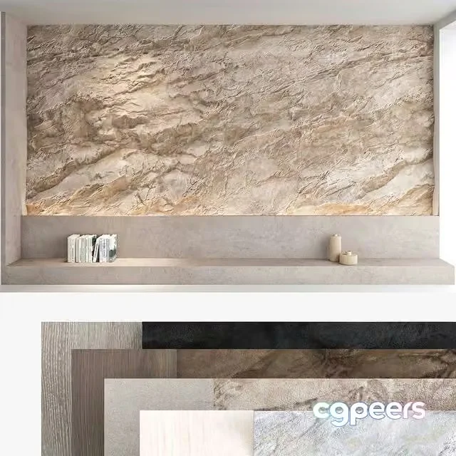 3ds Max Free – Decorative wall panel set 61