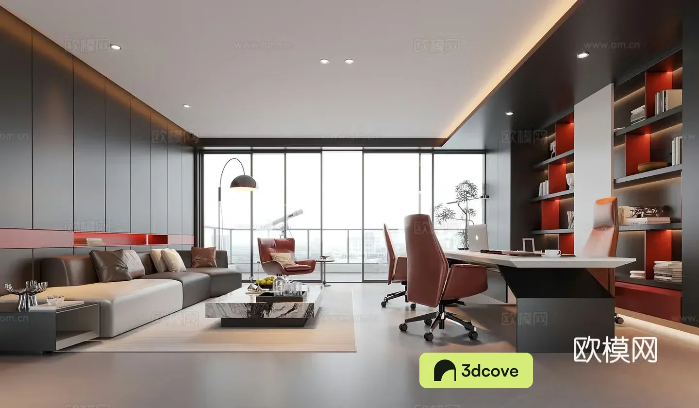 Modern General Manager Office Chairman Office