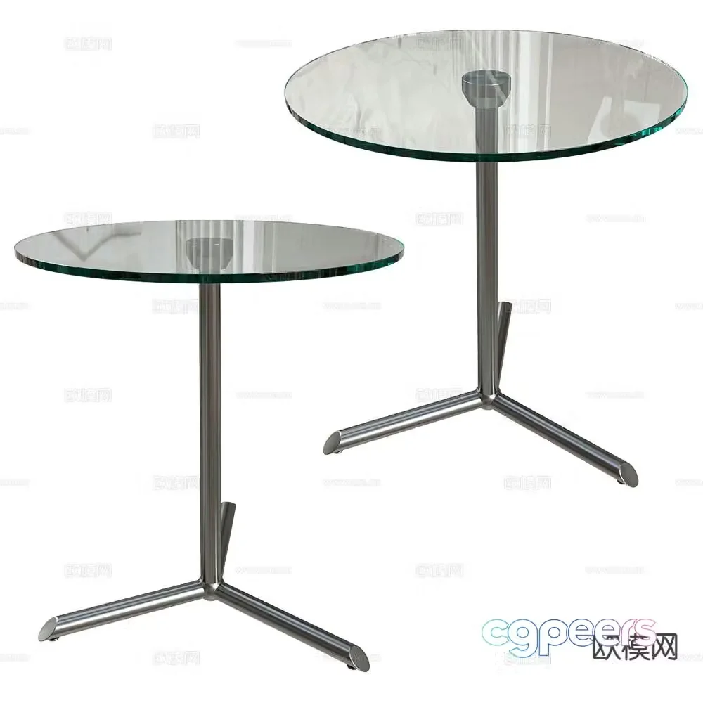 Systemtronic modern round table side table 3d model