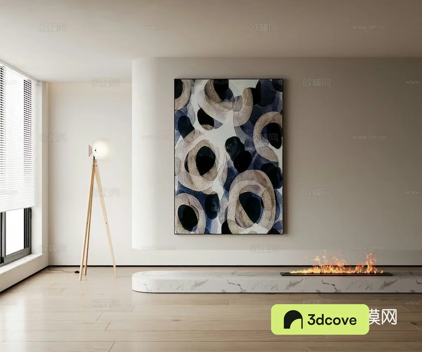 Modern decorative painting