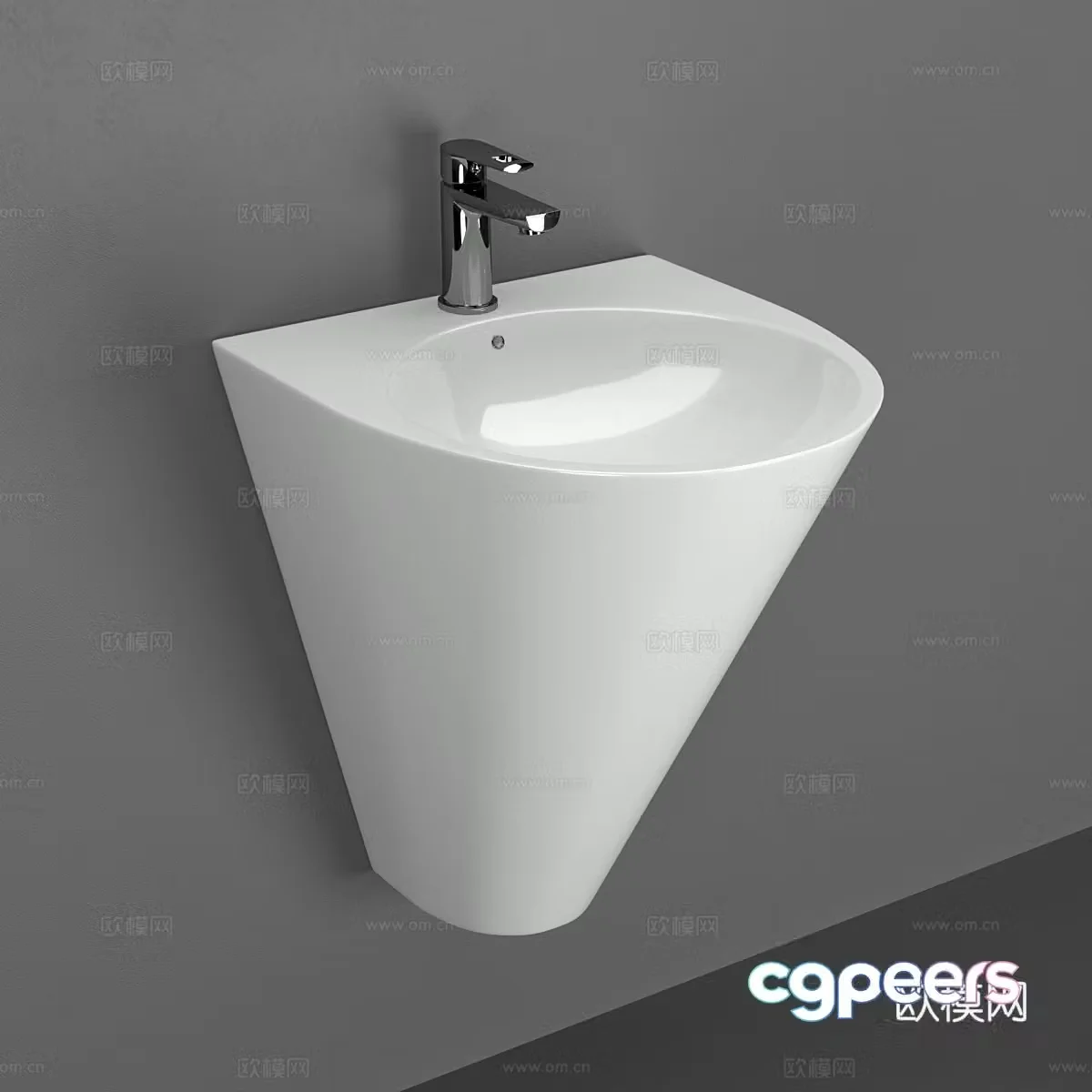 Wash basin 3d model