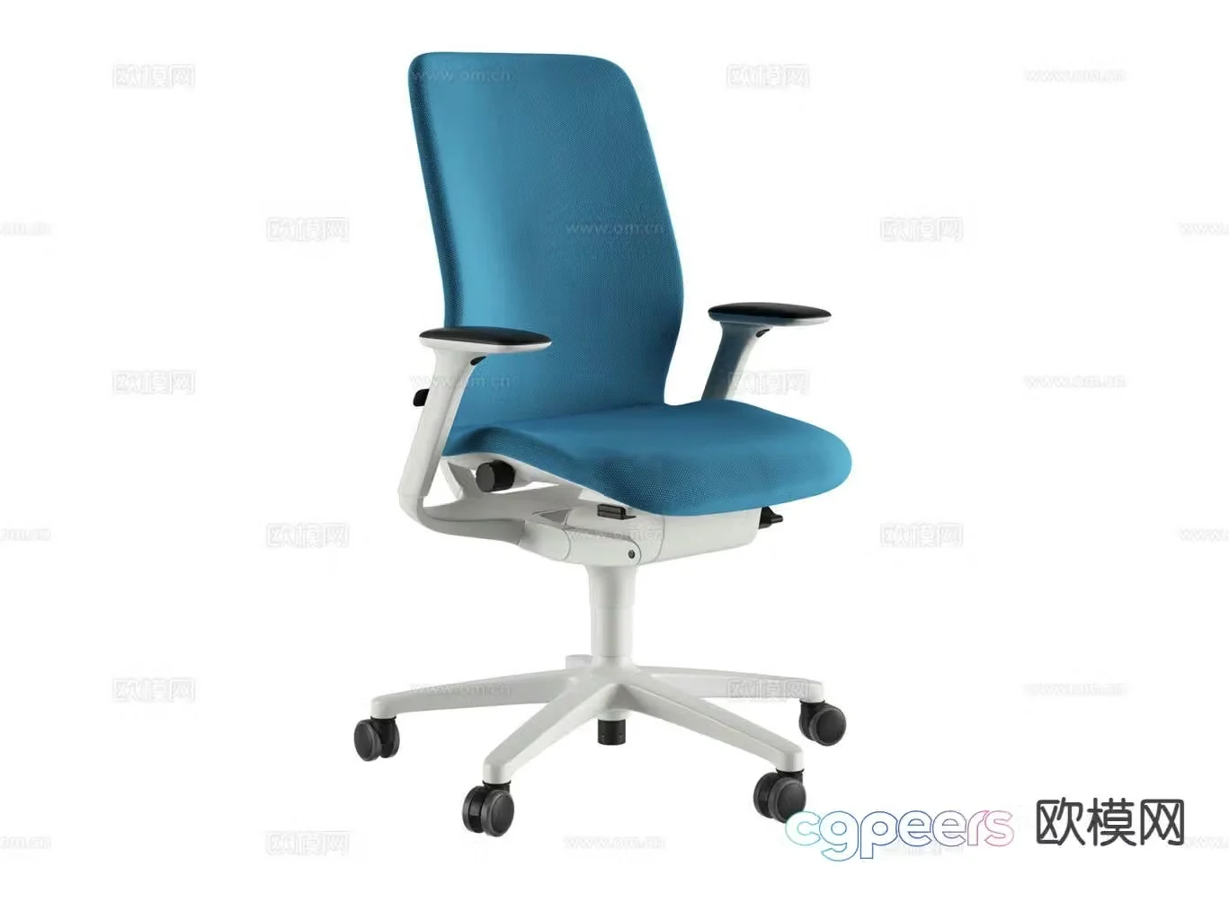 Office chair shift chair staff chair 3d model
