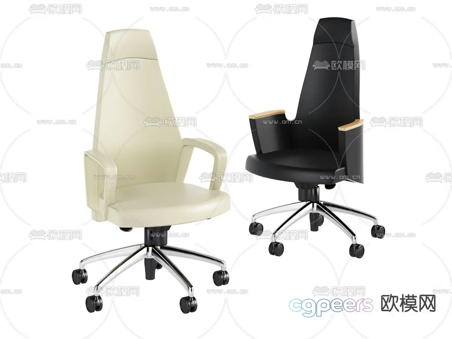 Office chair executive chair boss chair 3d model