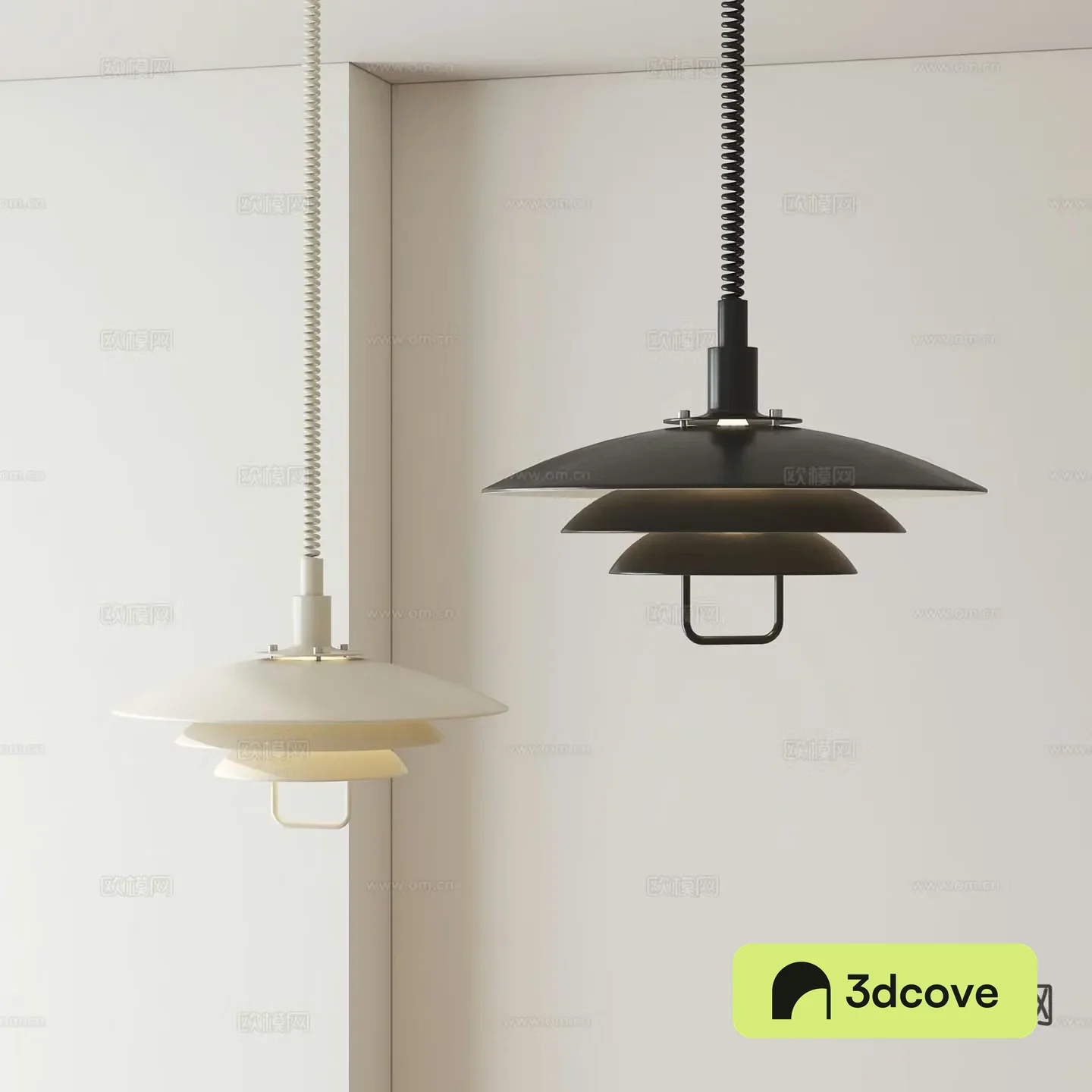 Nordic UFO chandelier