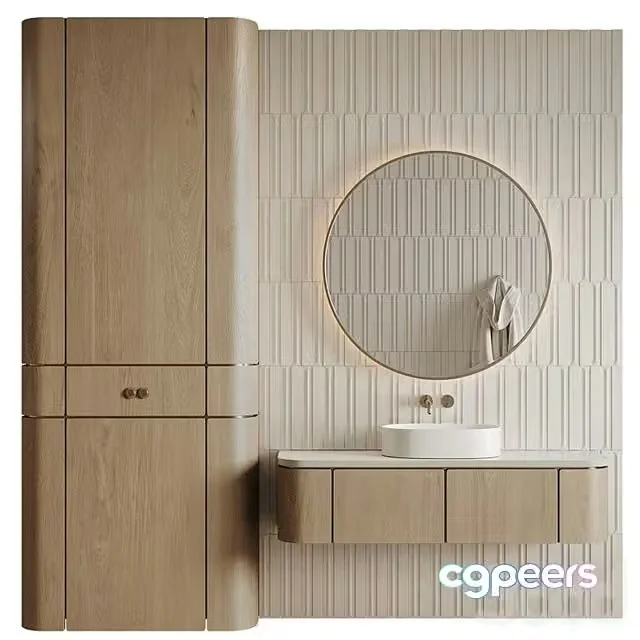 3ds Max Free – Bathroom furniture 11