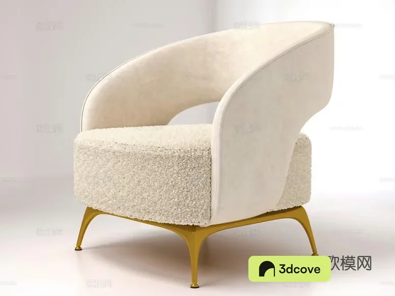 White And Gold Chair