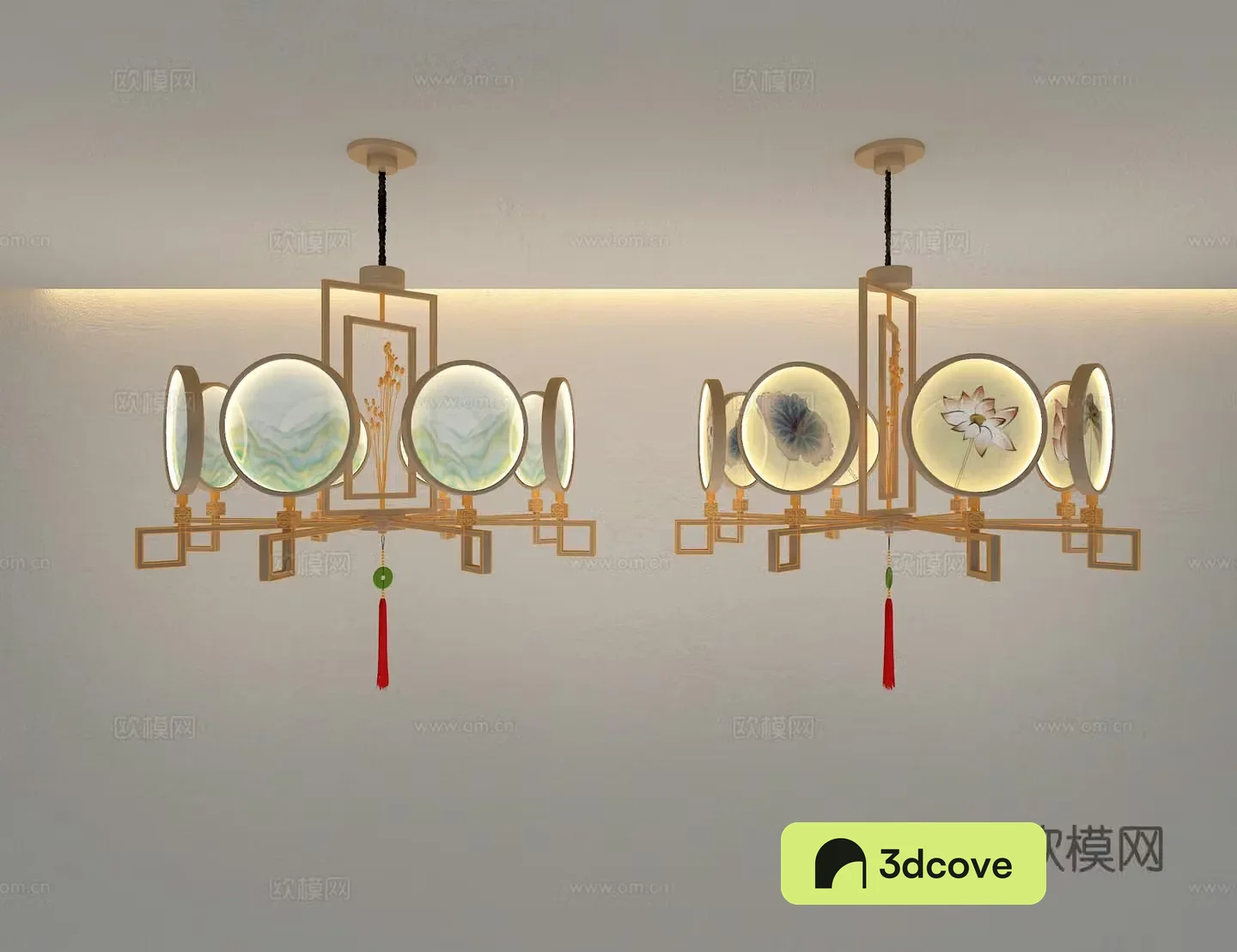 New Chinese chandelier
