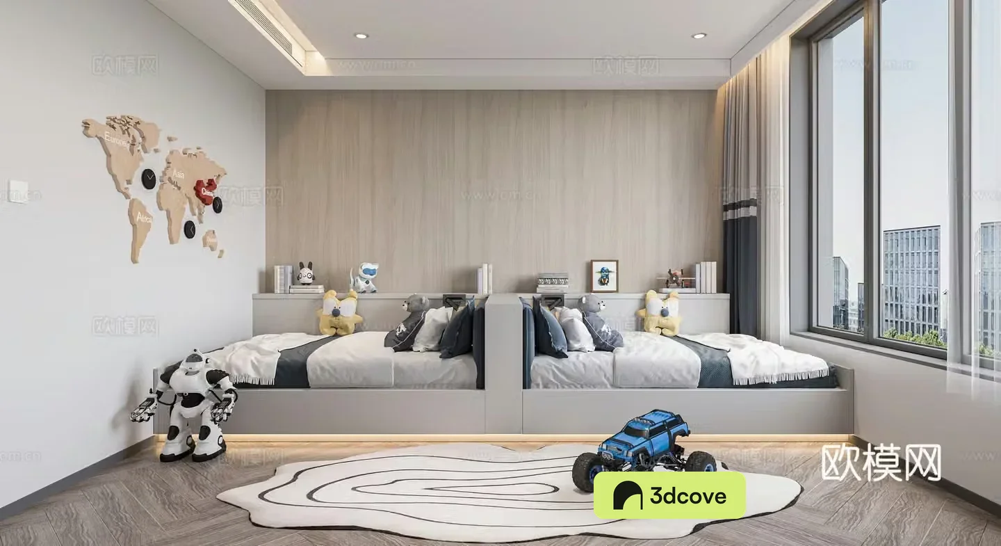 Modern children’s room