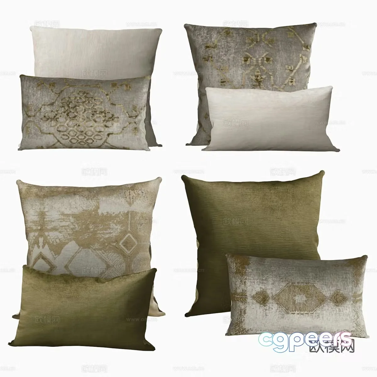 3D model of pillow