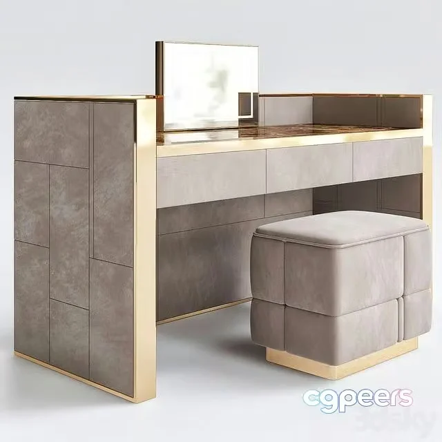 3ds Max Free – Smania dressing table