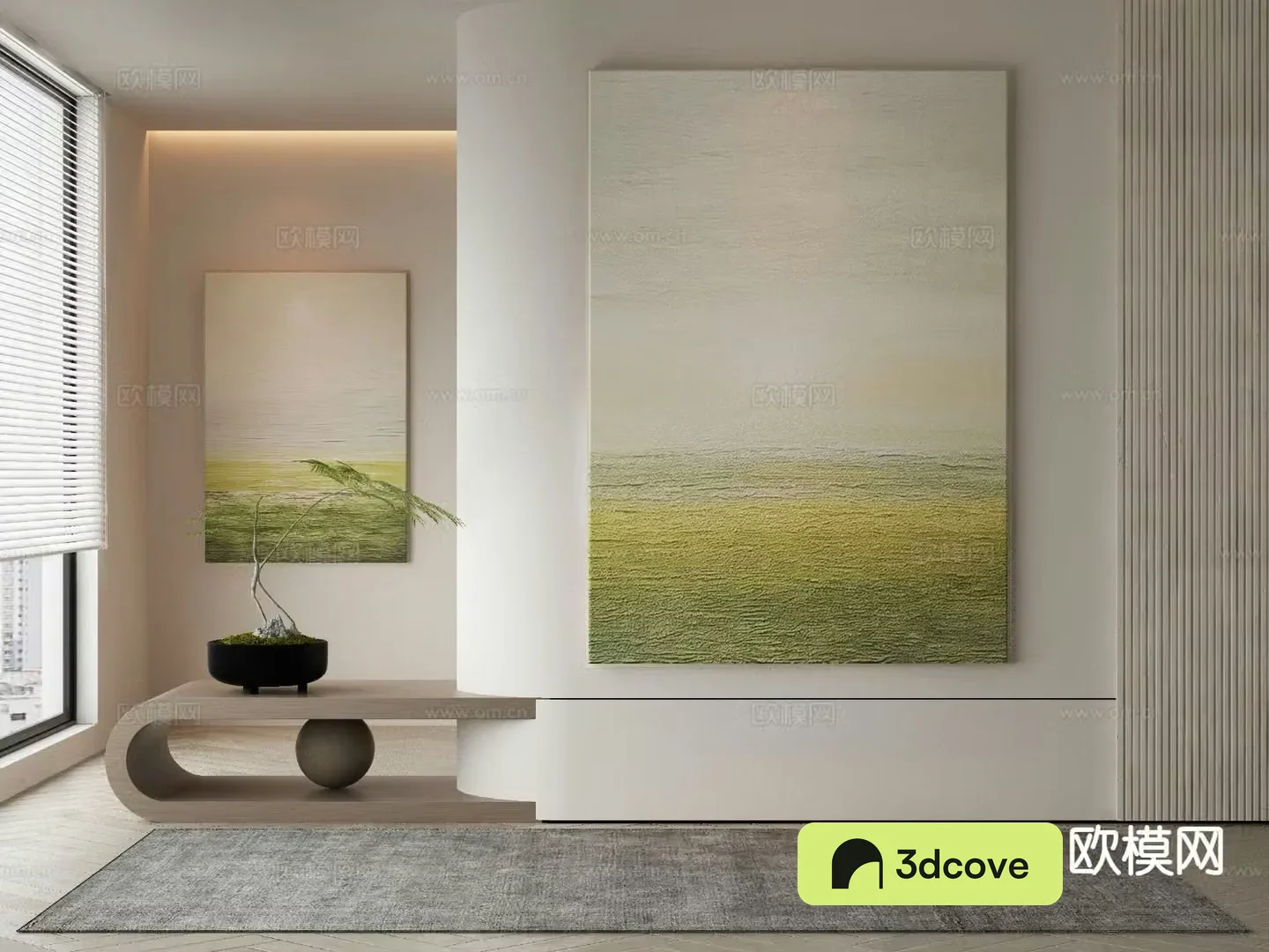 Modern art painting texture painting decorative painting
