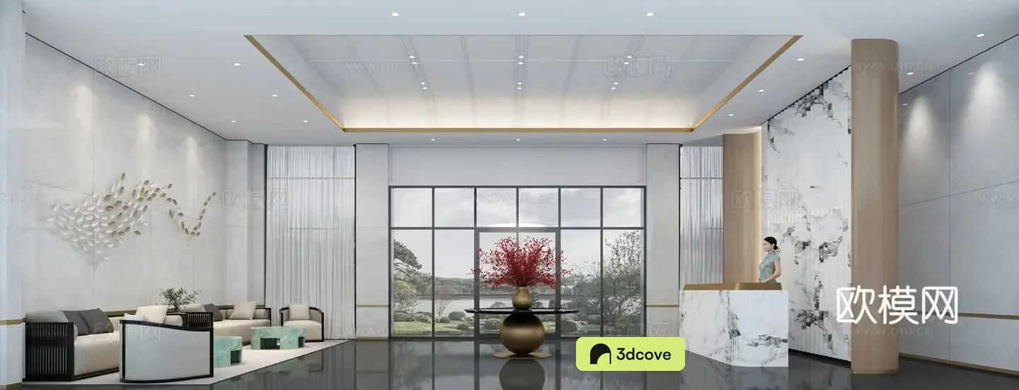 Modern hall