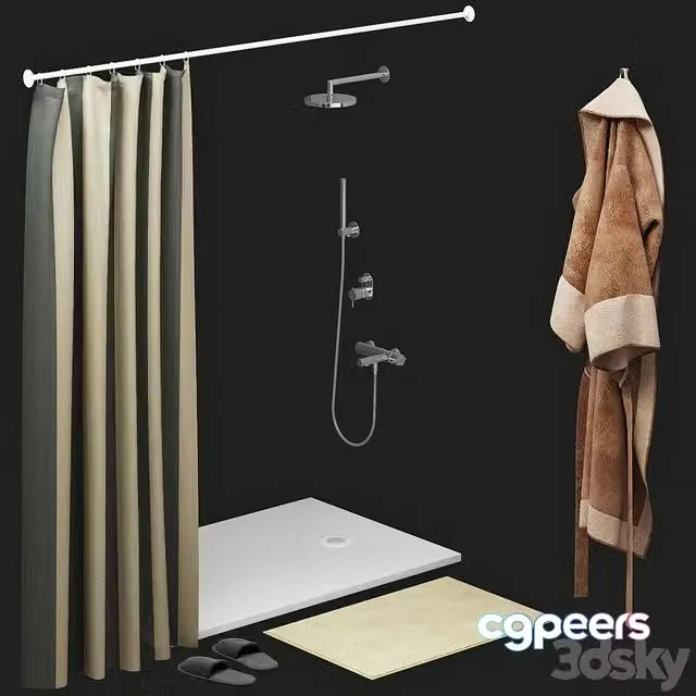 3ds Max Free – Shower room