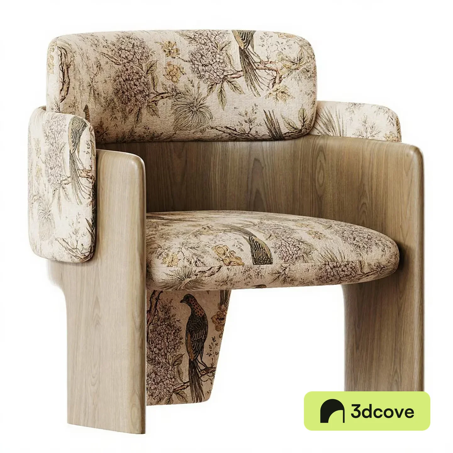 Wooden Bird Chair