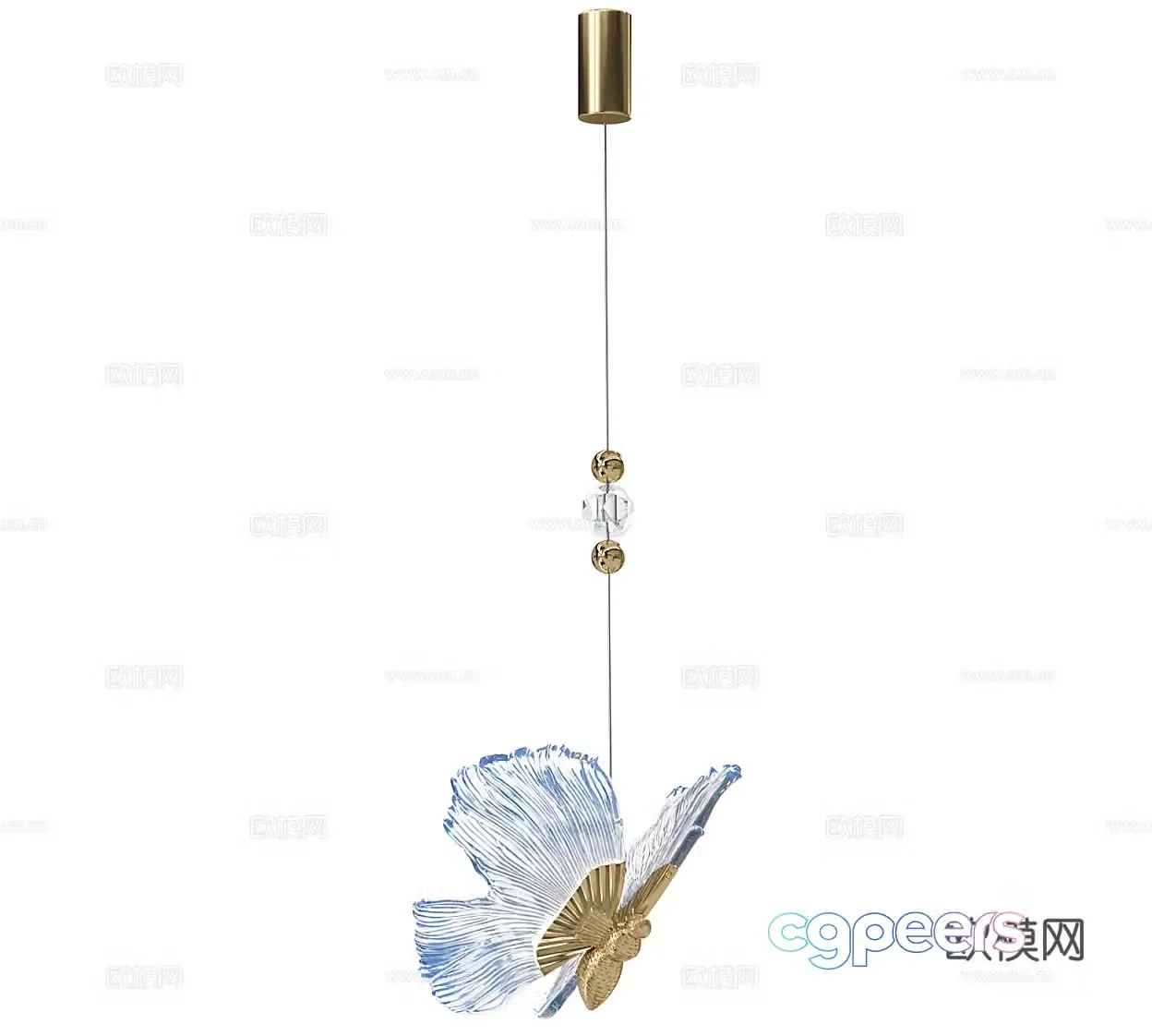 Light luxury chandeliers art chandeliers modeling chandeliers wing chandeliers restaurant chandeliers bar chandeliers 3D model