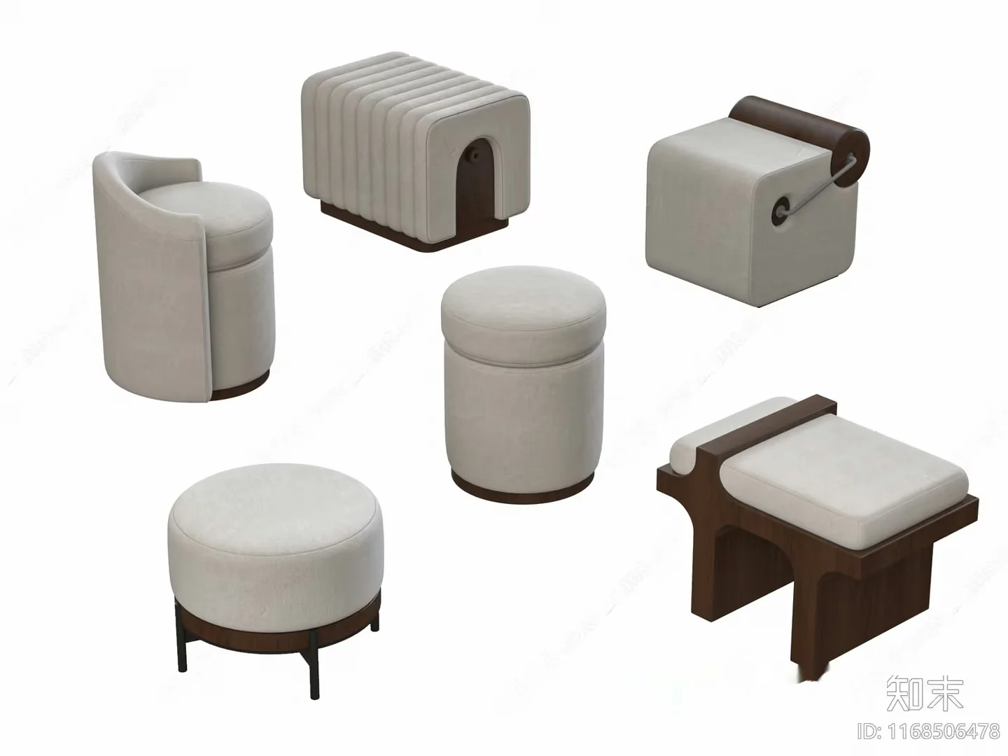 Modern Furniture Set 3D Model – 3190 – VRAY Render