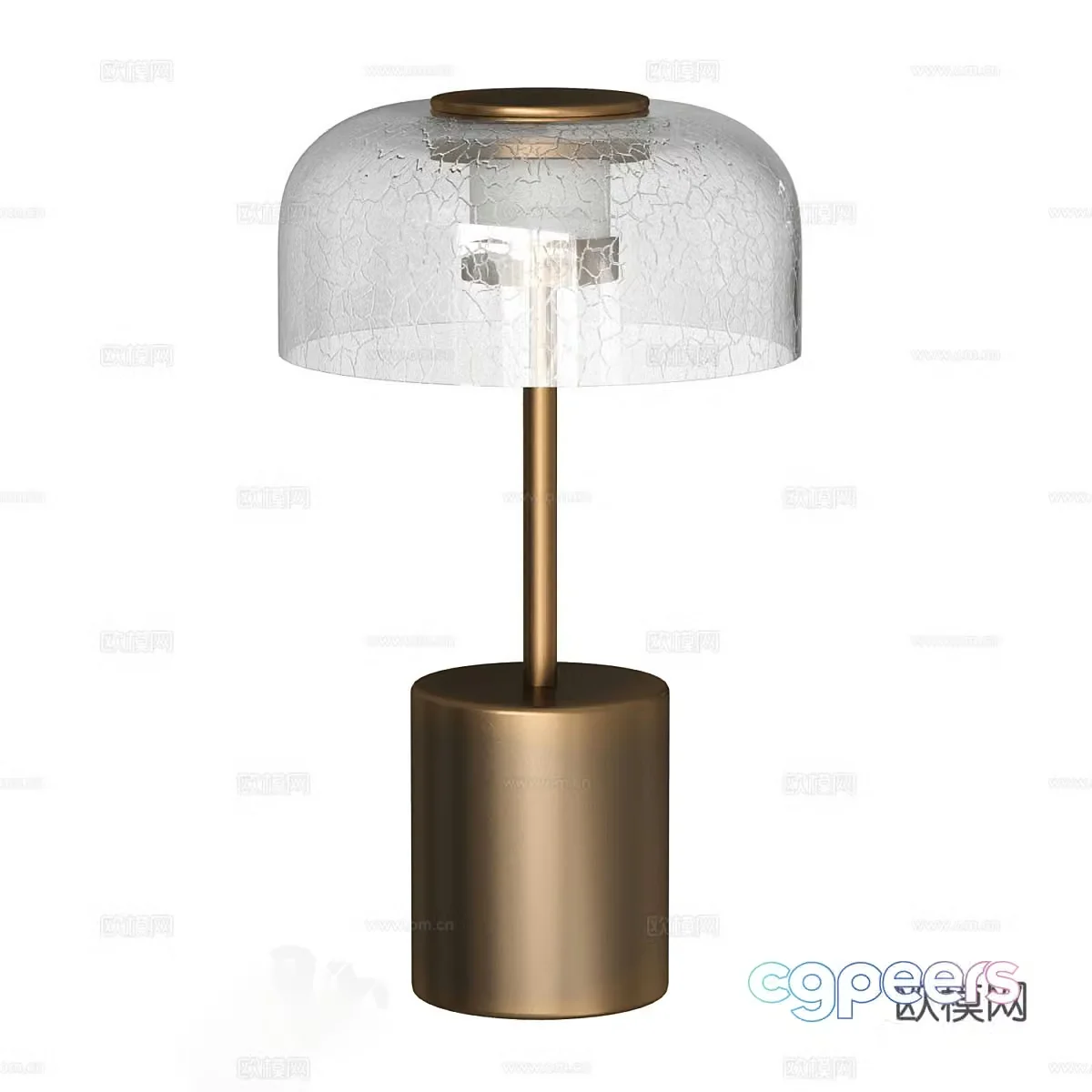 Modern desk lamp 3d model