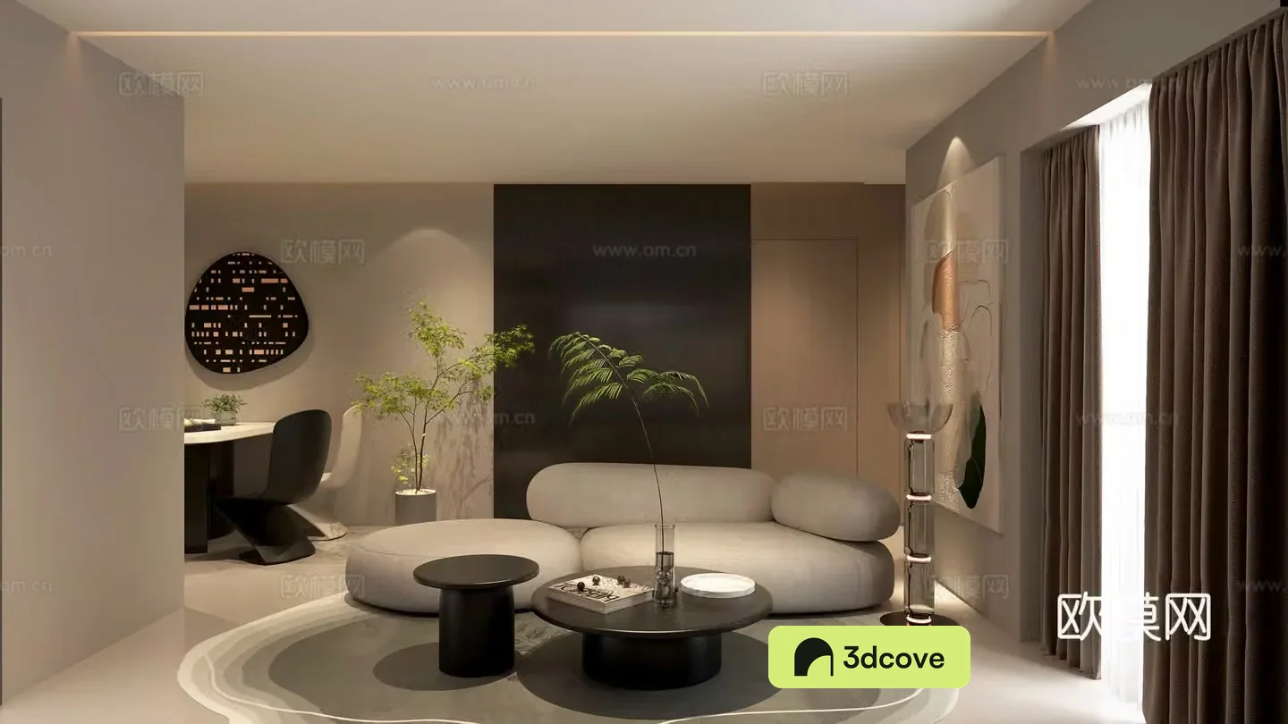 Modern Cream Style Restaurant