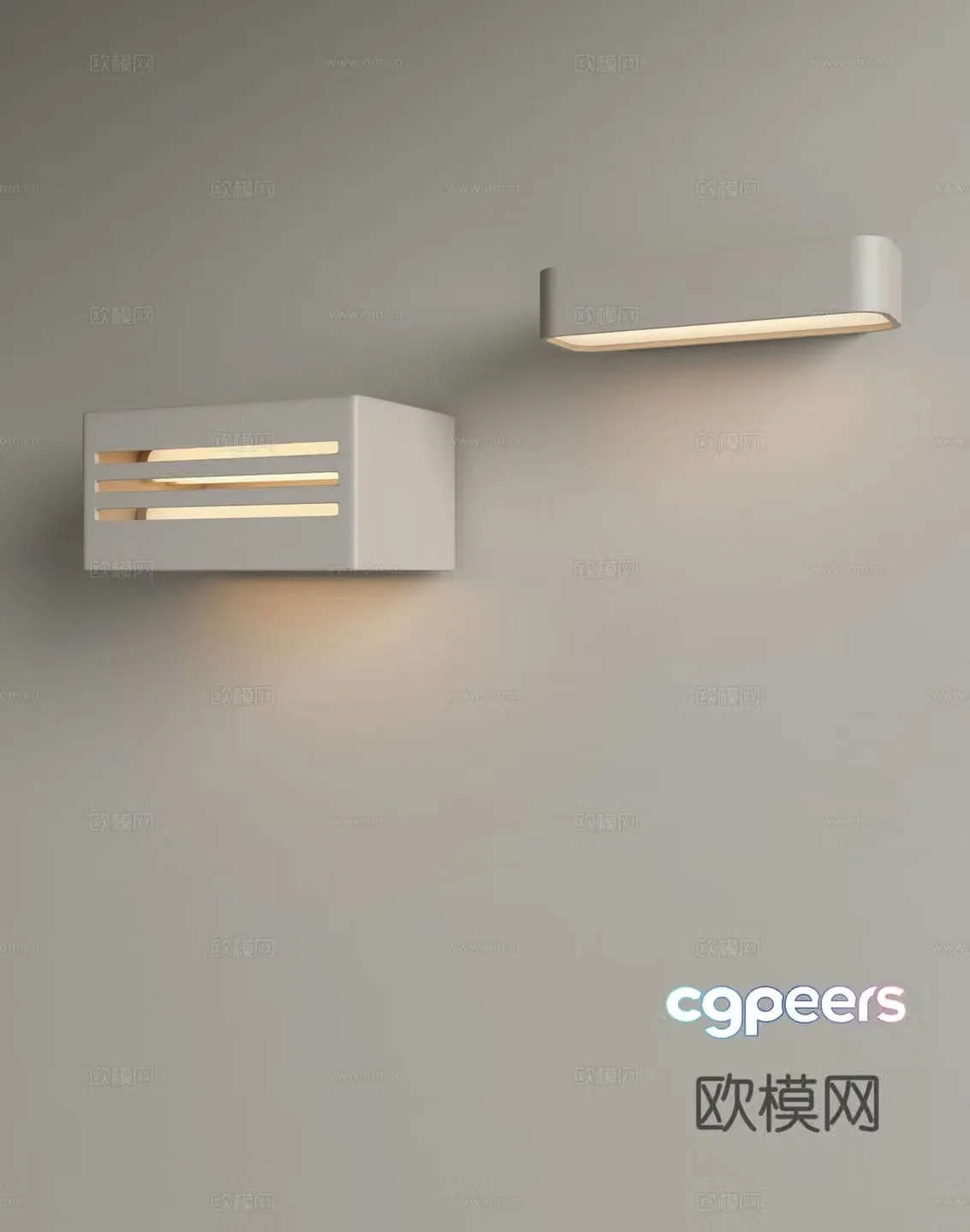 Modern cream wall lamp Metal wall lamp Outdoor wall lamp Bedside wall lamp Staircase wall lamp 3D model