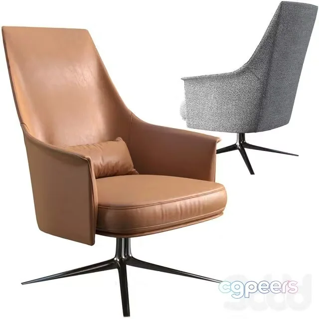 3ds Max Free – Poliform Stanford Bridge office armchair