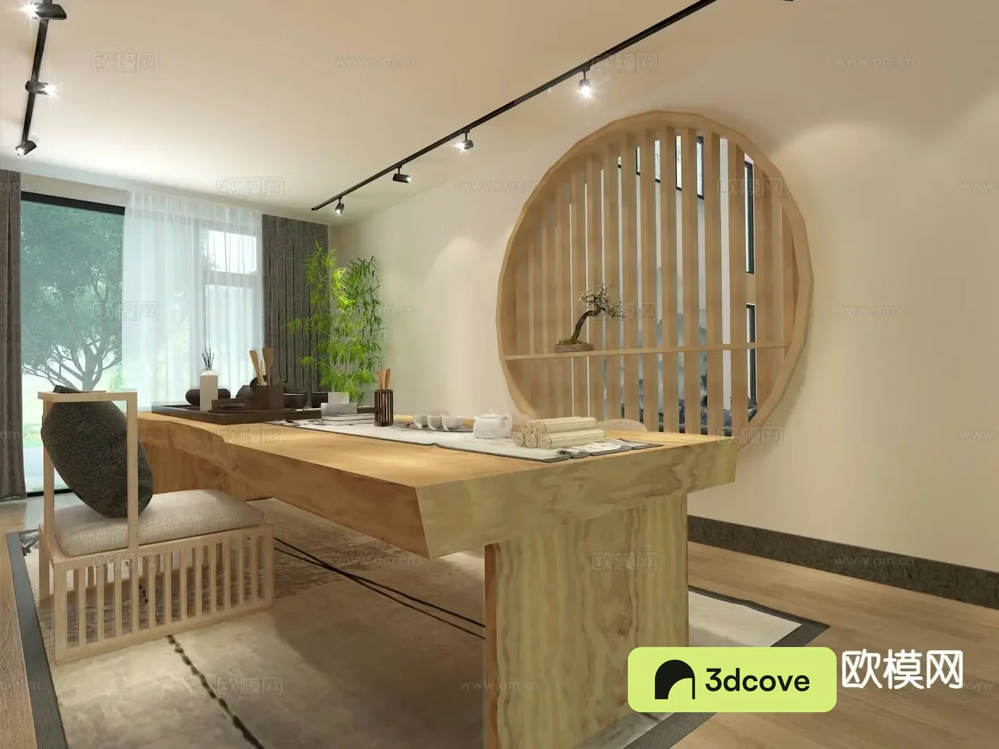 New Chinese tea room
