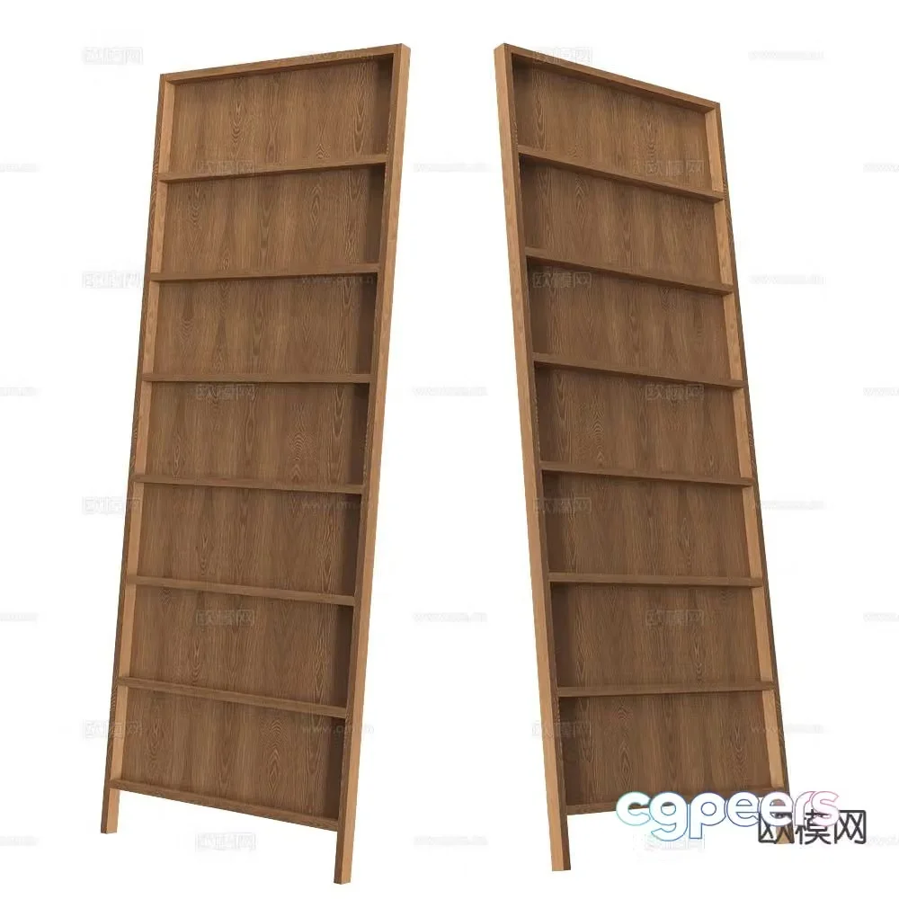 Moooi modern storage rack display rack display rack 3d model