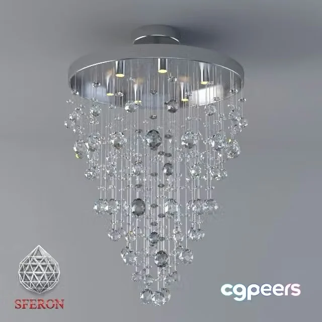 3ds Max Free – Chandelier Sferon (Russia)