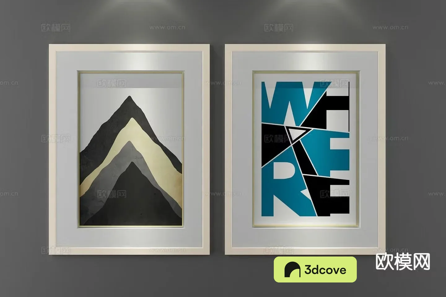 Nordic decorative painting art painting hanging painting