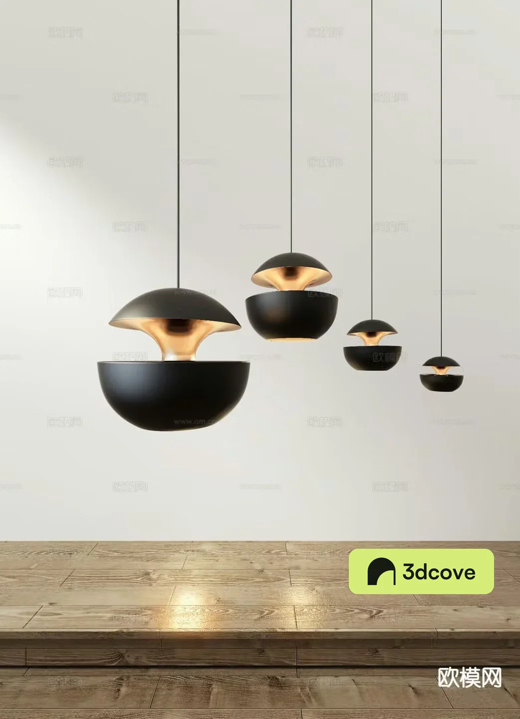 Bedside small chandelier
