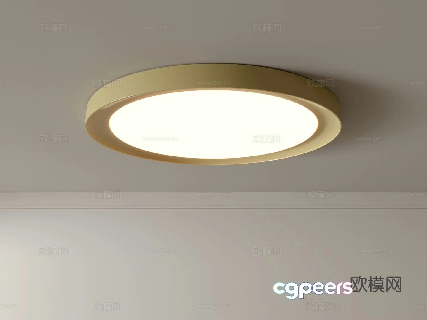 Modern ceiling lamp Geometric ceiling lamp Bedroom lamp Artistic shaped lamp Fashion living room lamp 3D model