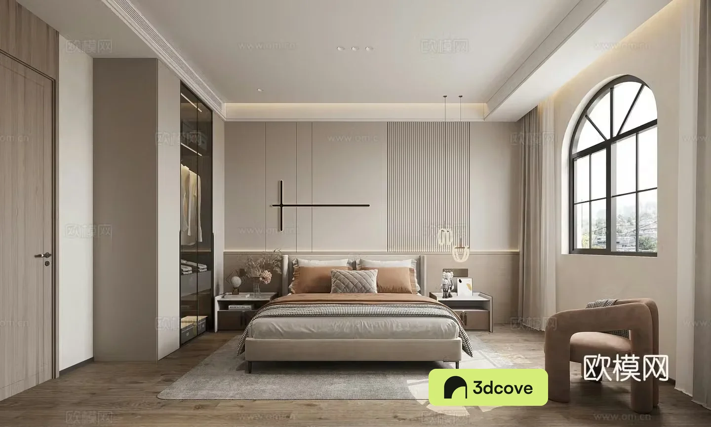 Modern bedroom