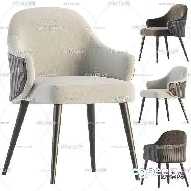 chair dining chair 3d model