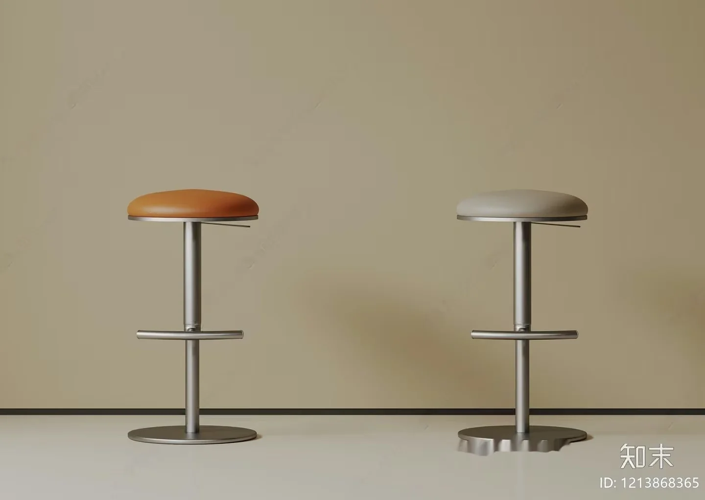 Modern Bar Stools 3D Model – 11699 – VRAY Render