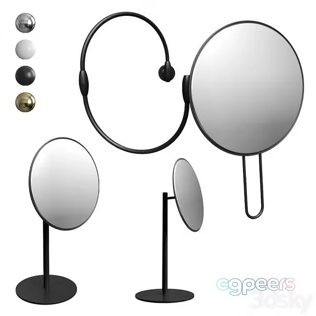 3ds Max Free – Mirrors BERTOCCI Cinquecento