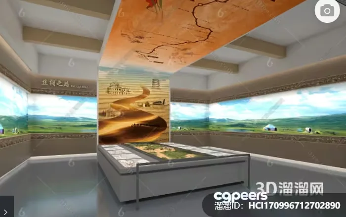 Modern 3D Virtual Room 3D Model – 11041 – VRAY Render